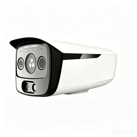 可视化三波段火焰探测器